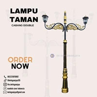 TIANG LAMPU TAMAN ANTIK CABANG 2