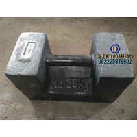 Batu Timbangan 25 kg M2 DLA Cor